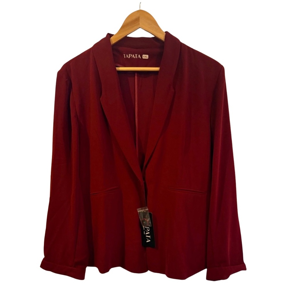Women's Tapata Wine-Red Jacket NWT